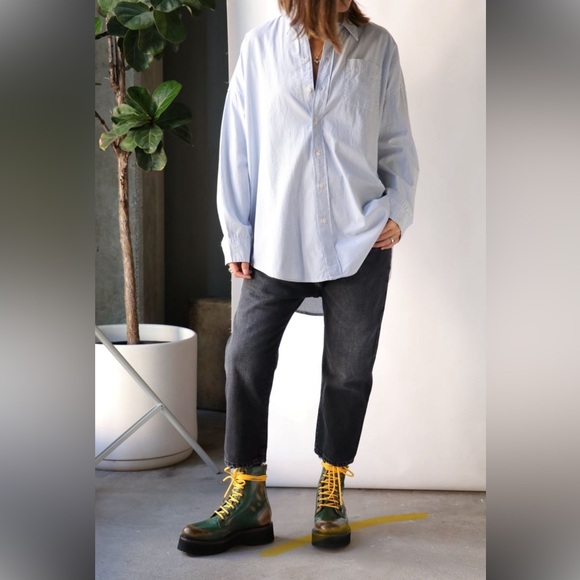 R13 Tailored Drop Jake Black Jeans | Iconic Drop Fit | Italian-Made SZ 30 - Picture 6 of 17